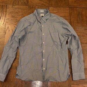 J. Crew Casual Blue Button-Down Shirt